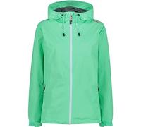 CMP Giacca Pioggia in Poliestere Antistrappo da Donna, Menta, M