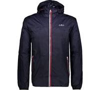 Giacca a vento impermeabile CMP Fix Hood Rain blu navy - L