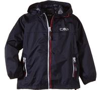 CMP Giacca Pioggia In Poliestere Antistrappo Da Bambini, Giacca Unisex - Bambini e ragazzi, Navy, 176