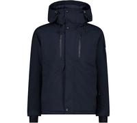 CMP - Giacca sci da uomo con cappuccio fisso, Black Blue, 56