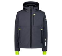 CMP Giacca Sci da Uomo con Cappuccio Softshell Nera Taglia 56 Codice 32W0157-U911