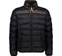 CMP Giacca slim fit con imbottitura a fiocchi, Uomo, Nero, 50, Nero