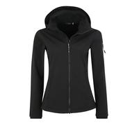 CMP Campagnolo Giacca in Softshell Donna U901 con cappuccio staccabile Nero