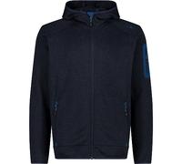 CMP - Giacca Uomo Cappuccio Fisso, B.Blue-Petrol, 56