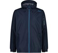 CMP - Giacca Uomo Cappuccio Fisso, Black Blue, 56