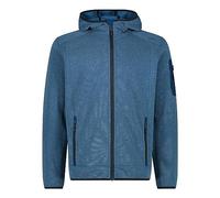 CMP - Giacca Uomo Cappuccio Fisso, Petrol-Antracite, 58