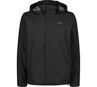 CMP - Giacca Uomo con Cappuccio con Bottoni a Pressione, Nero, 48