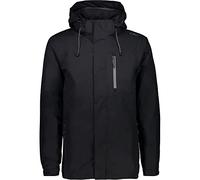CMP - Giacca Uomo con cappuccio zip e traspirante, Antracite, 56