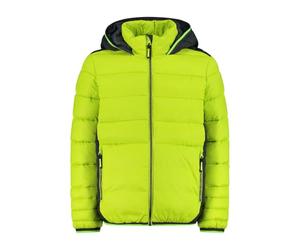 CMP - Gilet da bambino in nylon con cappuccio fisso, Acido, 110