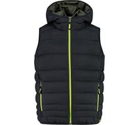 CMP - Gilet da bambino in nylon con cappuccio fisso, Antracite, 104