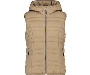 CMP Gilet Da Donna In Nylon Con Cappuccio Fisso Vest Donna (Pacco da 1)