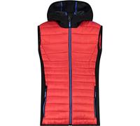 CMP - Gilet ibrido antistrappo da bambini con cappuccio fisso, Ferrari, 152