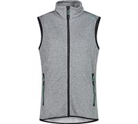 CMP - Gilet in Knit-Tech da donna, Glacier-Cemento, 42