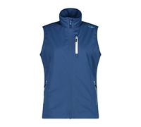 CMP Gilet Leggero Softshell da Donna, Blu Dusty, XXL