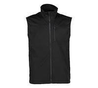 CMP - Gilet in light softshell da uomo, Nero, 48