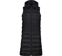 CMP Gilet Lungo Da Donna In Nylon Con Cappuccio Fisso Vest Donna