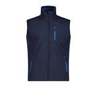 CMP Gilet smanicato da uomo in softshell, 3A02087N (IT, Numero, 52, Regular, Regular, Blue)