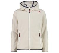 CMP - Girl's Jacket Fix Hood Jacquard Knitted 3H19825 - Giacca in pile 128 beige