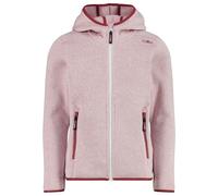 CMP - Girl's Jacket Fix Hood Jacquard Knitted 3H19825 - Giacca in pile 152 fuchsia