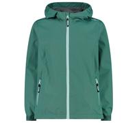 CMP - Girl's Jacket Fix Hood Printed - Giacca antipioggia 104 turchese