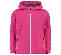 CMP - Girl's Jacket Fix Hood Printed - Giacca antipioggia 110 fuchsia