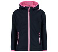 CMP - Girl's Jacket Fix Hood Ripstop - Giacca antipioggia 110 blu