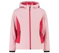 CMP Bambini Softshell Hoodie giacca, pink, 164