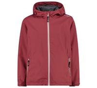 CMP - Girl's Jacket Fix Hood WP - Giacca antipioggia 116 rosso/fuchsia