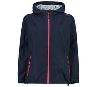 CMP - Girl's Jacket Fix Hood WP - Giacca antipioggia 164 blu