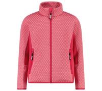 CMP - Girl's Jacket Jacquard Knitted 35H1595 - Giacca in pile 176 fuchsia