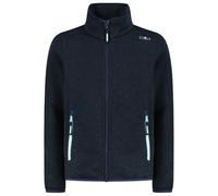 CMP - Girl's Jacket Jacquard Knitted - Giacca in pile 140 blu