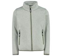 CMP - Girl's Jacket Jacquard Knitted - Giacca in pile 140 grigio