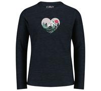 CMP - Girl's Jersey T-Shirt - Maglia a manica lunga 116 nero