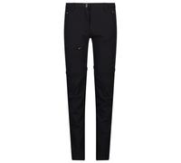 CMP - Girl's Zip Off Pant - Pantaloni zip off 128 nero