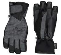 CMP - Guanti da sci da uomo in twill, Nero Mel., 11
