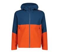 CMP Guscio Unlimitech da uomo 2 strati, 35Z6187 (IT, Numero, 50, Regular, Regular, Ocean/Fire)