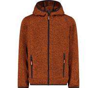 Felpa con cappuccio in pile bambino CMP Knit-Tech Orange 4 ans