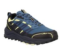 CMP HELNAIT - Scarpe da trekking da uomo, impermeabili, leggere, in rete, con tecnologia ClimaProtect e grip su tutti i terreni, progettate in Italia., Bluestone-mela, 44 EU