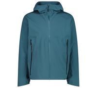 CMP - Jacket Fix Hood 2 Layer - Giacca antipioggia 52 blu/turchese