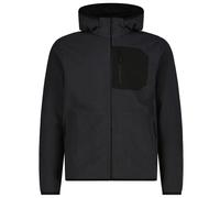 CMP - Jacket Fix Hood 36H1307 - Giacca in pile 54 nero