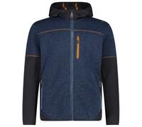 CMP - Jacket Fix Hood 36H2437 - Giacca in pile 50 blu