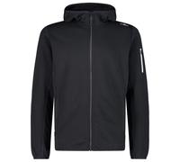 CMP - Jacket Fix Hood with Sleeve Pocket - Giacca in pile 54 nero