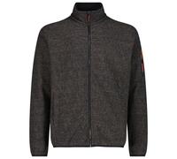 CMP - Jacket Jacquard Knitted 38H2237 - Giacca in pile 52 nero/grigio