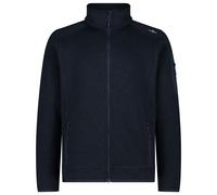 CMP - Jacket Jacquard Knitted 3H60747N - Giacca in pile 52 blu/nero