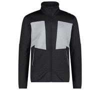 CMP - Jacket Melange Grid Tech - Giacca in pile 56 nero