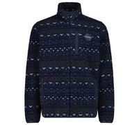 CMP - Jacket Printed Sherpa Fur - Giacca in pile 54 blu