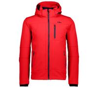 Giacca CMP Zip Hood Softshell rosso - S