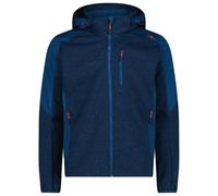 CMP - Jacket Zip Hood Softshell - Giacca softshell 50 blu