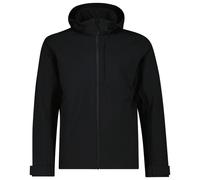 CMP - Jacket Zip Hood Stretch Softshell - Giacca softshell 46 nero