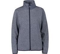 CMP Jacquard knitted fleece with pockets, Woman, Black Blue, 46